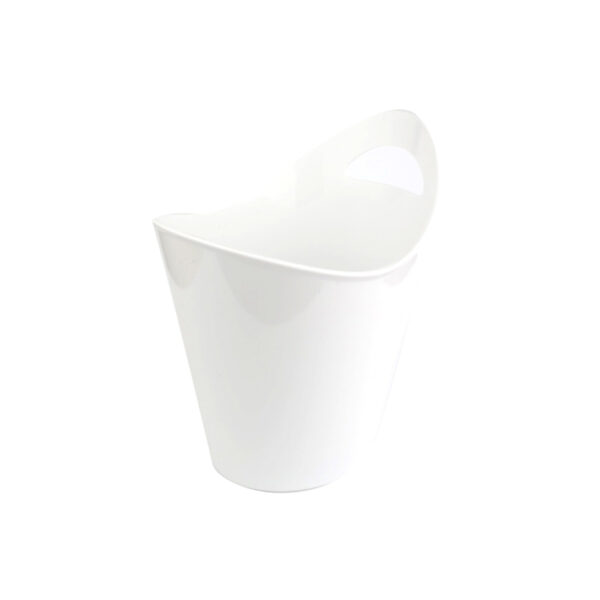Wine bucket 26x21cm h 25cm, white