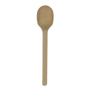 Spoon, wood flour, reusable, 18cm